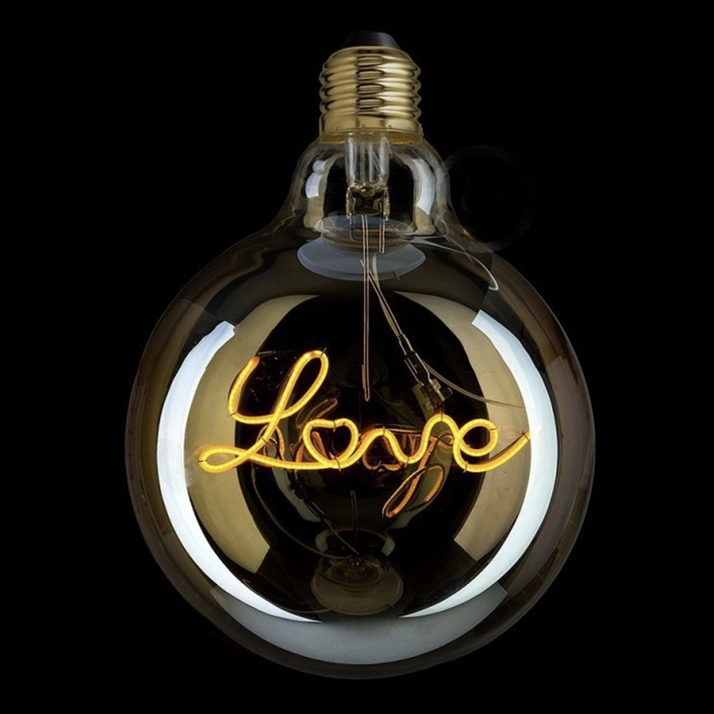 Decor Lighting Hours - Ampoule LED Edison Rétro G125 Filament