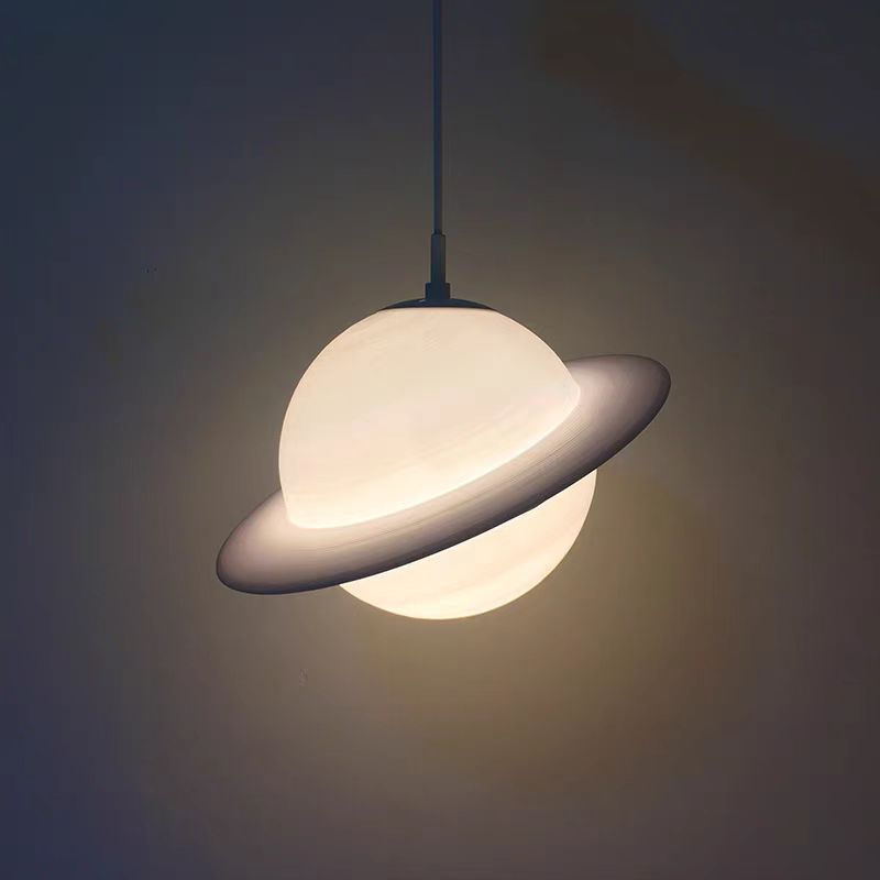 Lighting Decor Store - Personnalisé créatif LED Saturn lustre impression
