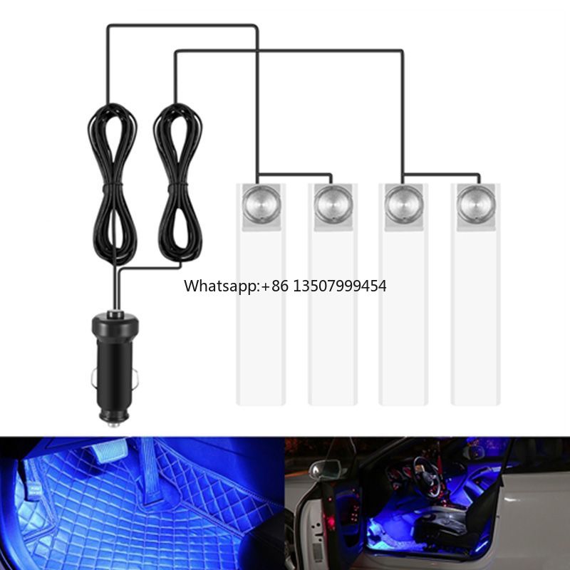 Decor Lighting Lamps - Lampe d'ambiance pour voiture, 12 V,