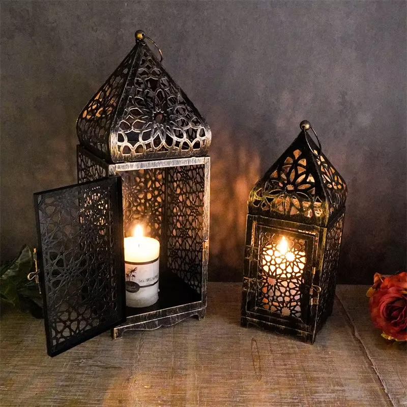 Lighting Home Decor Ideas - Lanterne à vent Vintage en métal