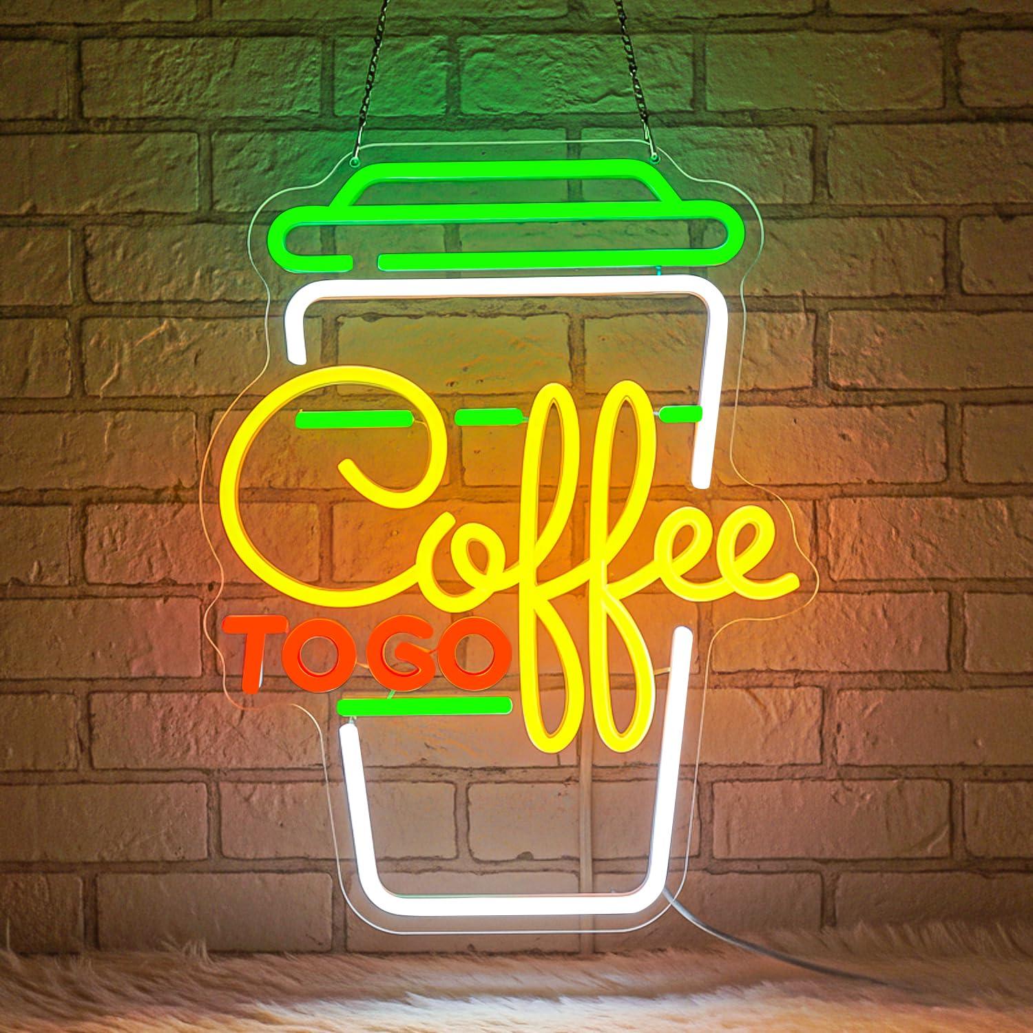 Kitchen Decor Lighting - Enseigne néon LED USB à intensité
