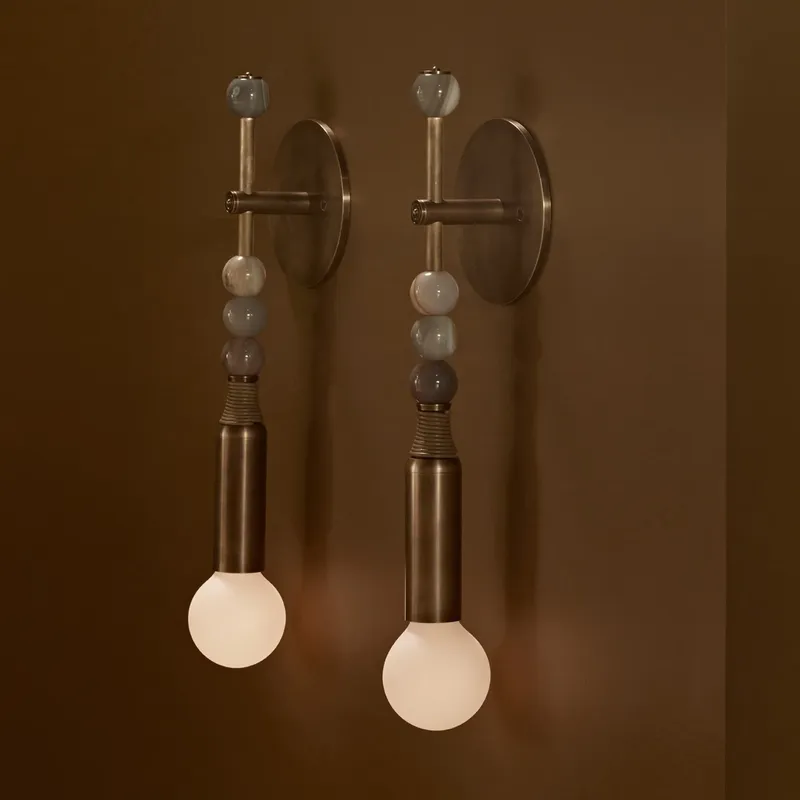 Lighting Decor For Bedroom - Applique Murale Nordique Vintage en Laiton