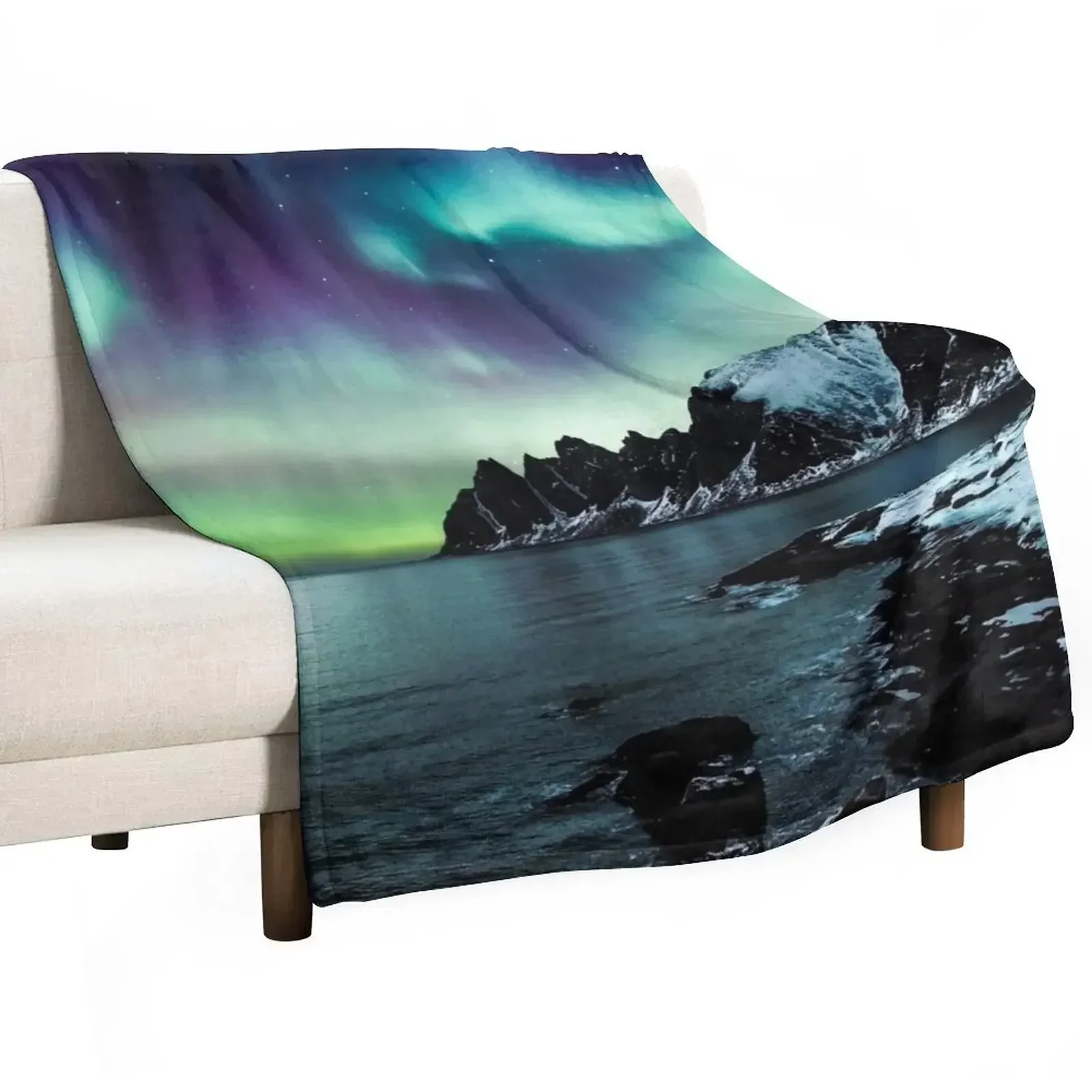 Lighting Home Decor Ideas - Couverture décorative Northern Lights III pour