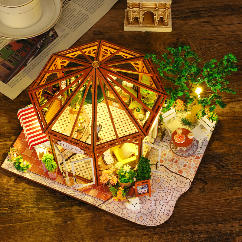 Lighting Home Decor Products - Bricolage en bois Miniature modèle Kit