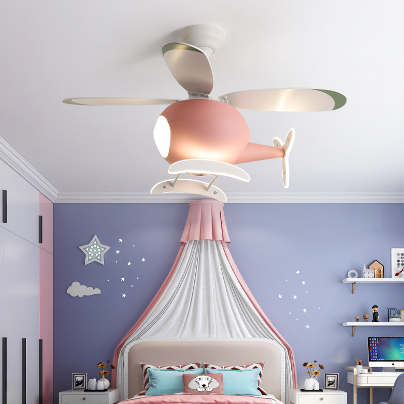 Decor Lighting Lamps - Ventilateur de plafond LED moderne et