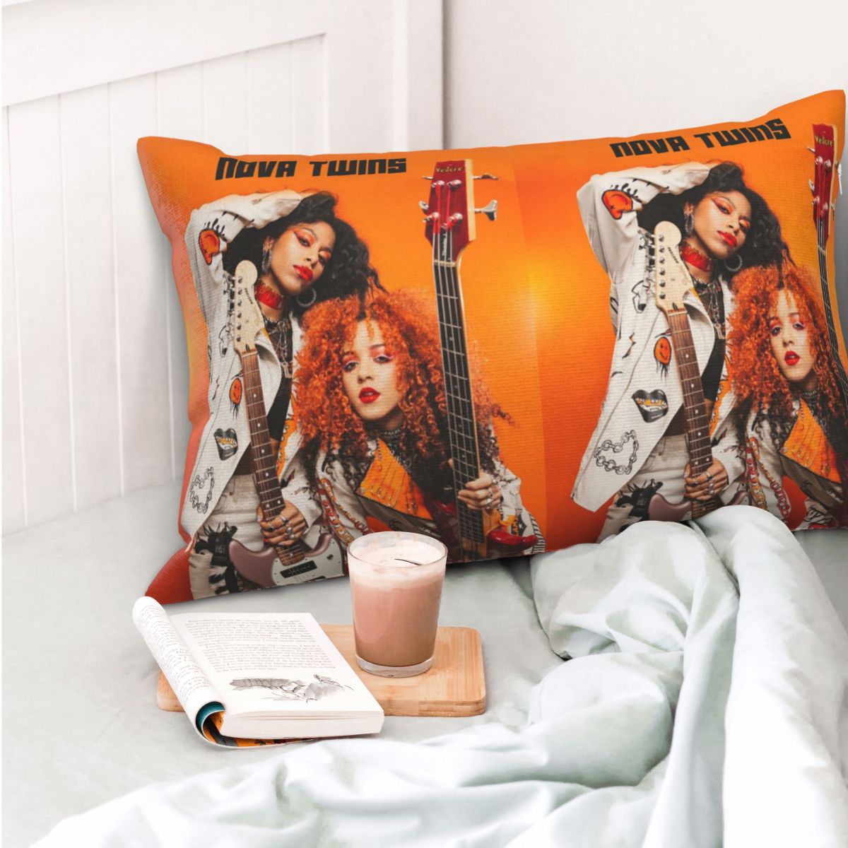 Nova Decor & Lighting Julestjerne - Housse de coussin rectangulaire Nova Twins,