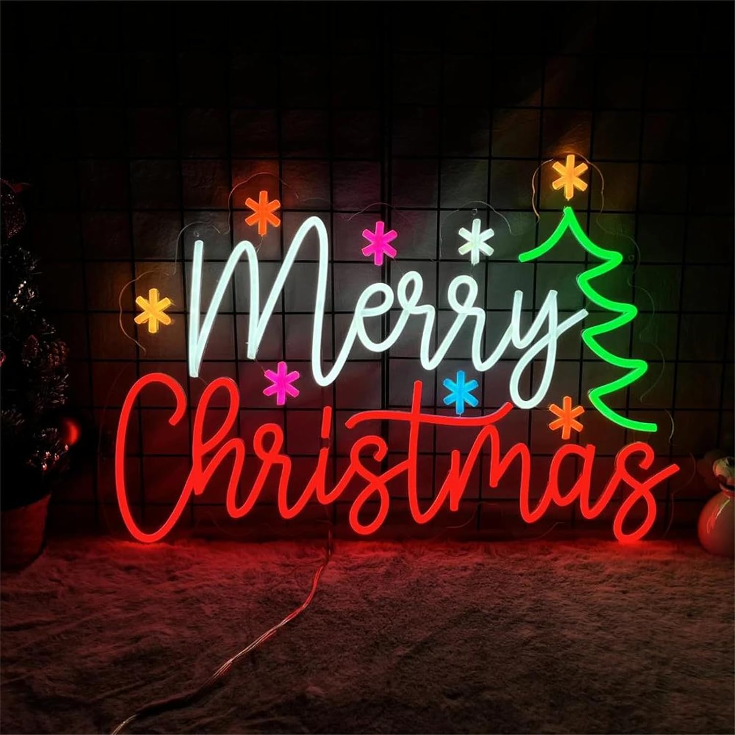 Enseigne au néon joyeux noël a - Lighting Home Decor Ideas avis et prix