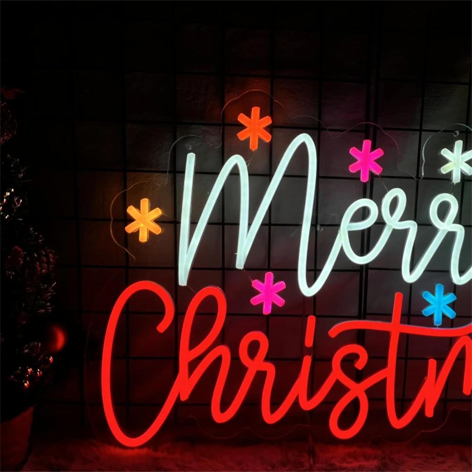 Enseigne au néon joyeux noël a - Lighting Home Decor Ideas avis et prix