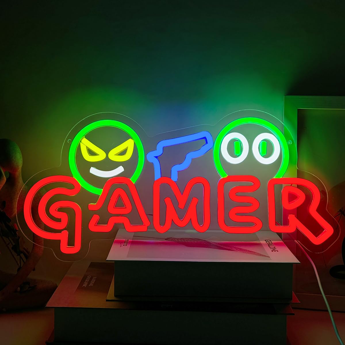 Enseigne néon LED Gamer, Lampe - Lighting Decor Wedding avis et prix