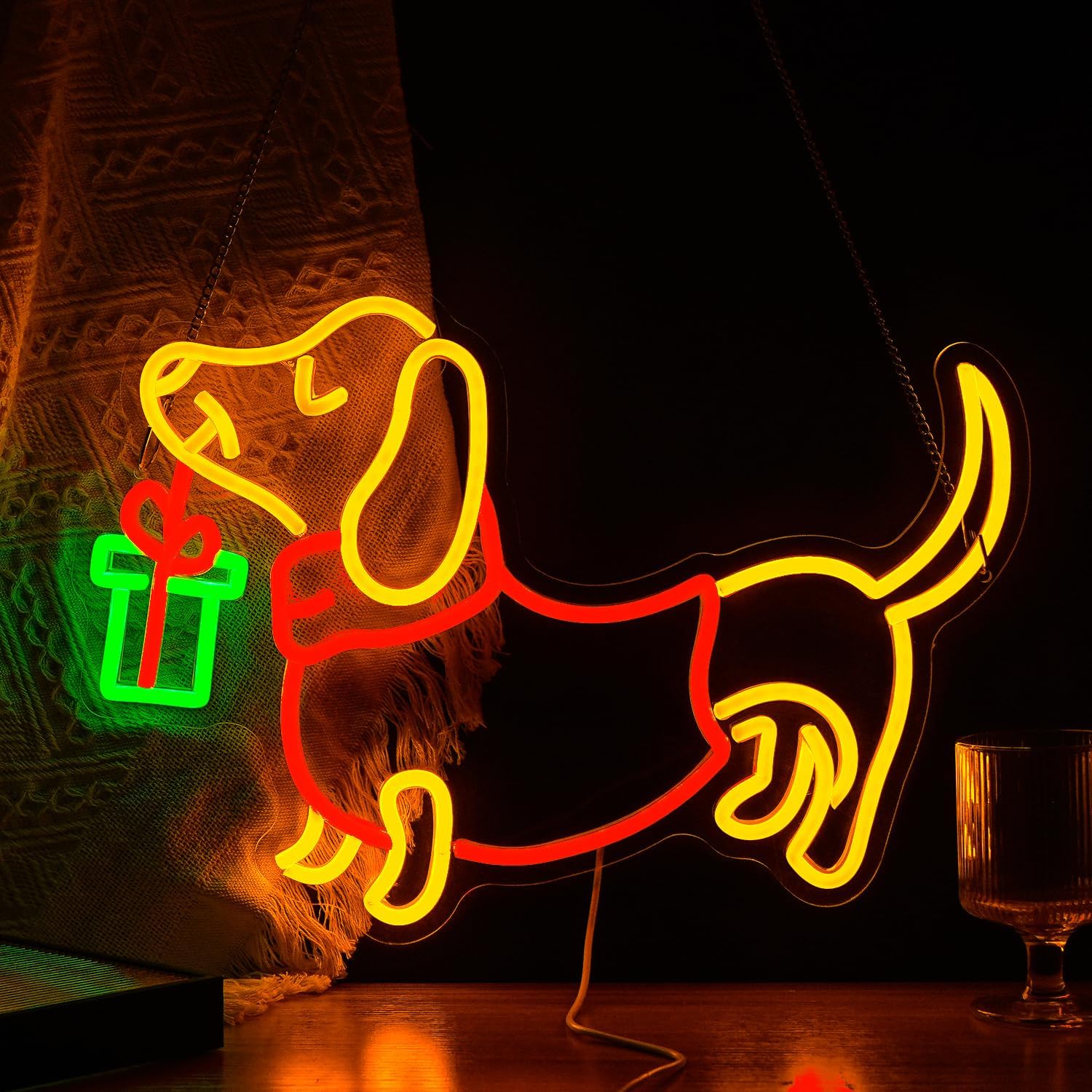 Enseigne au néon teckel à inte - Lighting Home Decor Ideas avis et prix