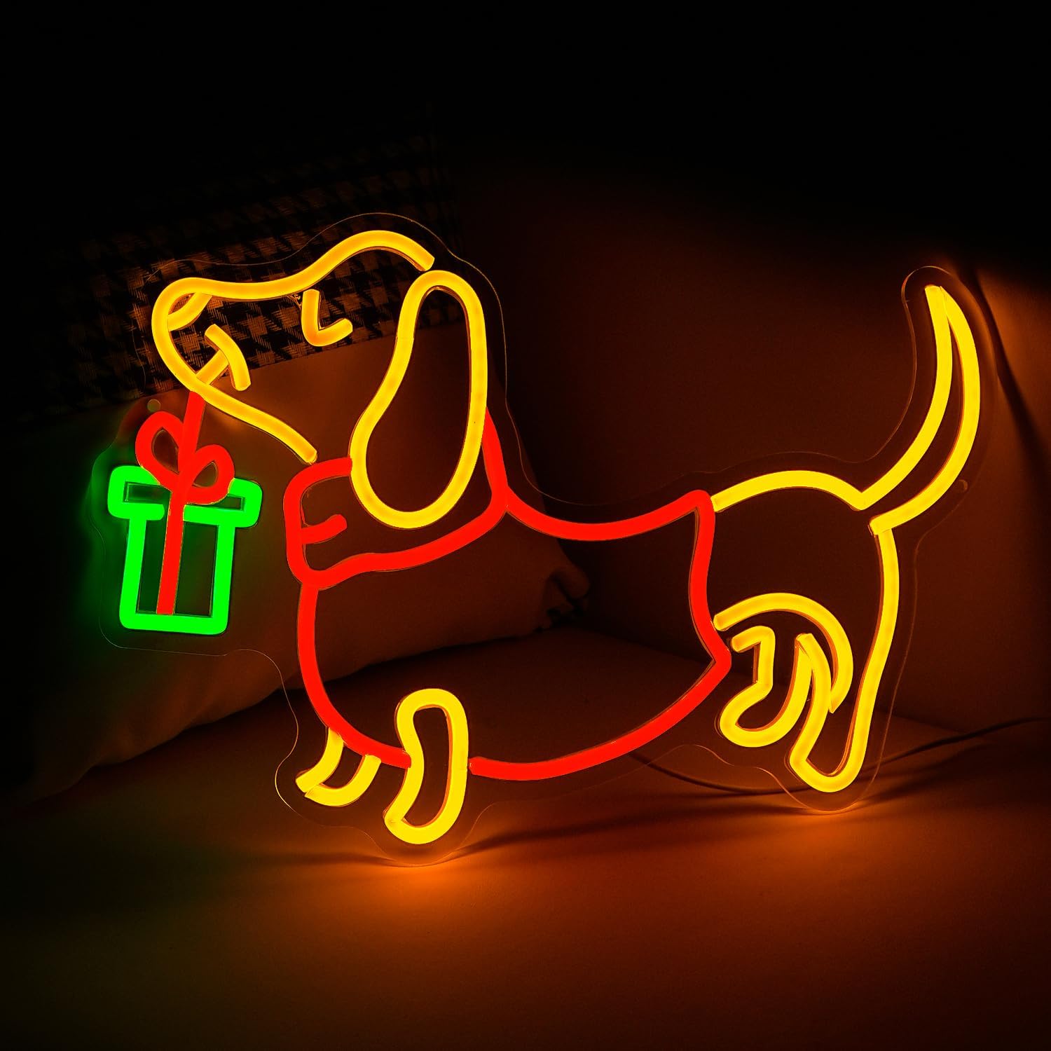Enseigne au néon teckel à inte - Lighting Home Decor Ideas avis et prix