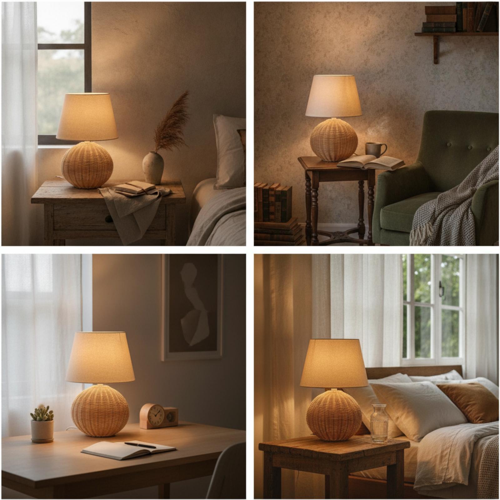 Lampe de chevet avec base en r - Decor Lighting Lamps avis et prix