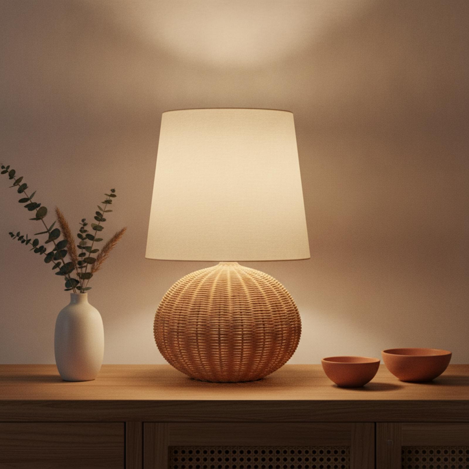 Lampe de chevet avec base en r - Decor Lighting Lamps avis et prix