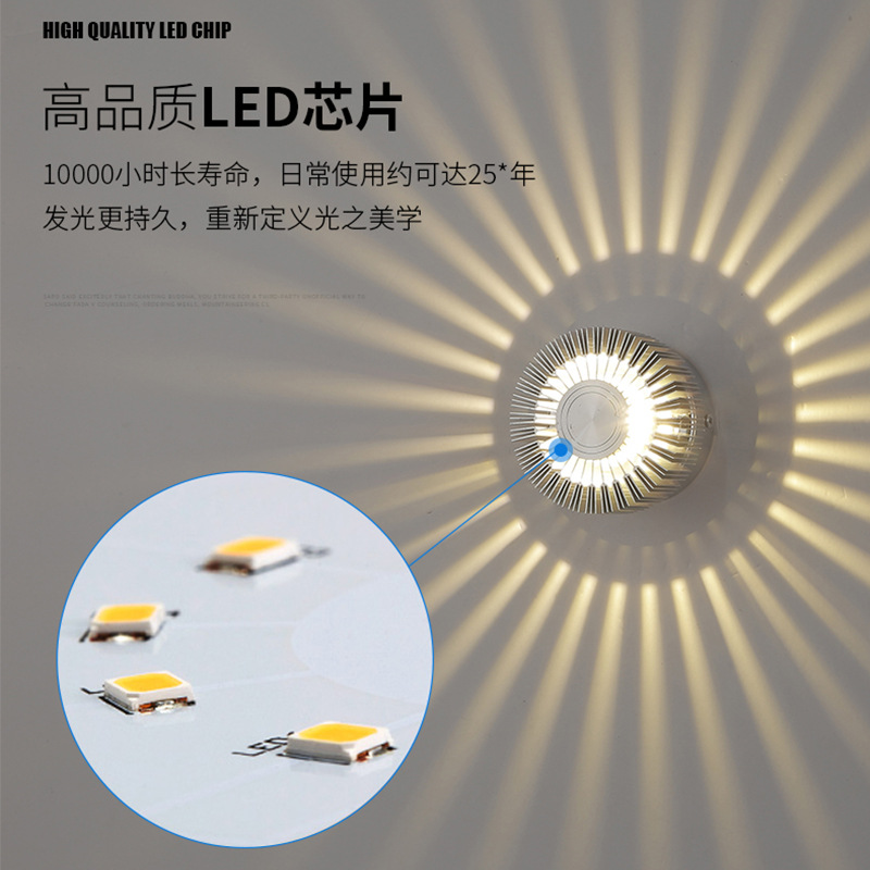 Lampes murales d'allée LED cré - Decor Lighting Discount avis et prix