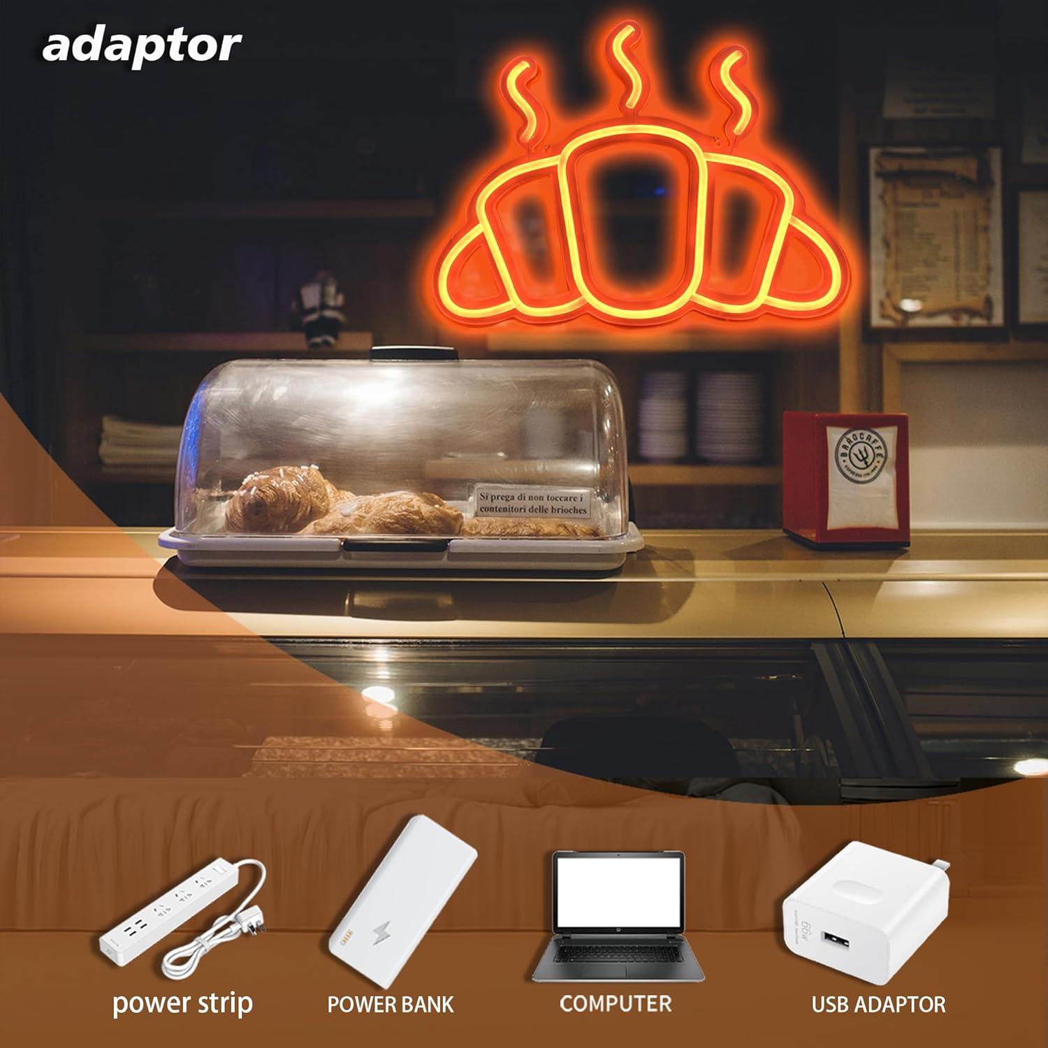 Enseigne néon LED en forme de  - Kitchen Decor Lighting avis et prix