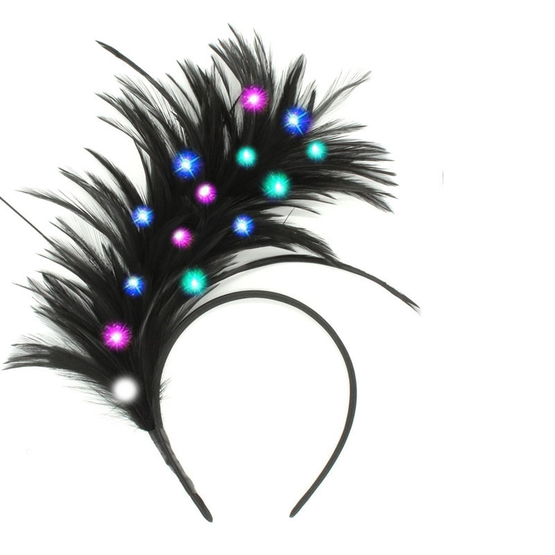 Bandeau en plumes scintillante - Decor Lighting Hours avis et prix