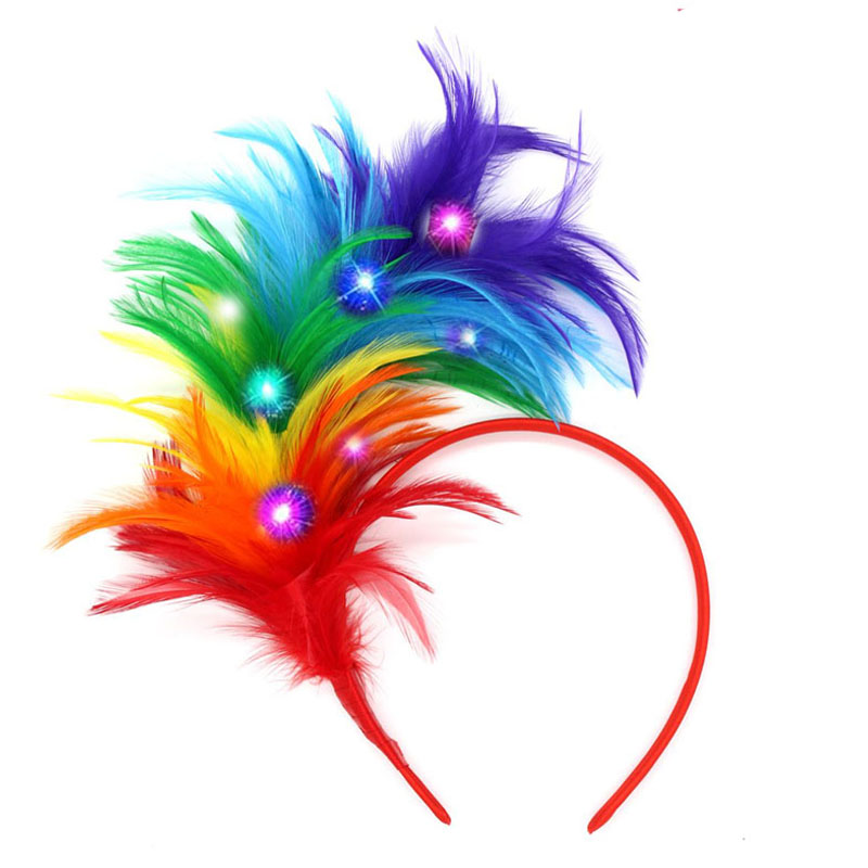 Bandeau en plumes scintillante - Decor Lighting Hours avis et prix