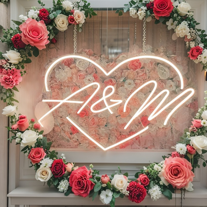 Enseigne au néon LED en forme  - Lighting Decor Wedding avis et prix