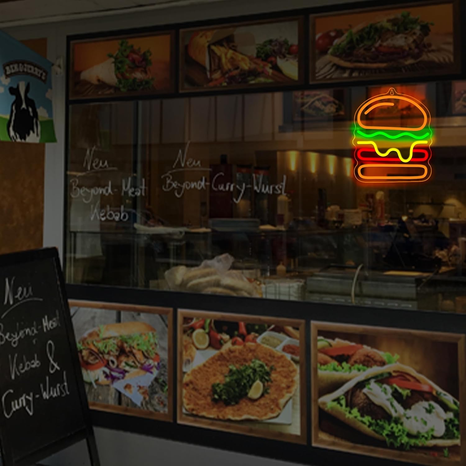 Enseigne au néon pour hamburge - Lighting Home Decor Ideas avis et prix