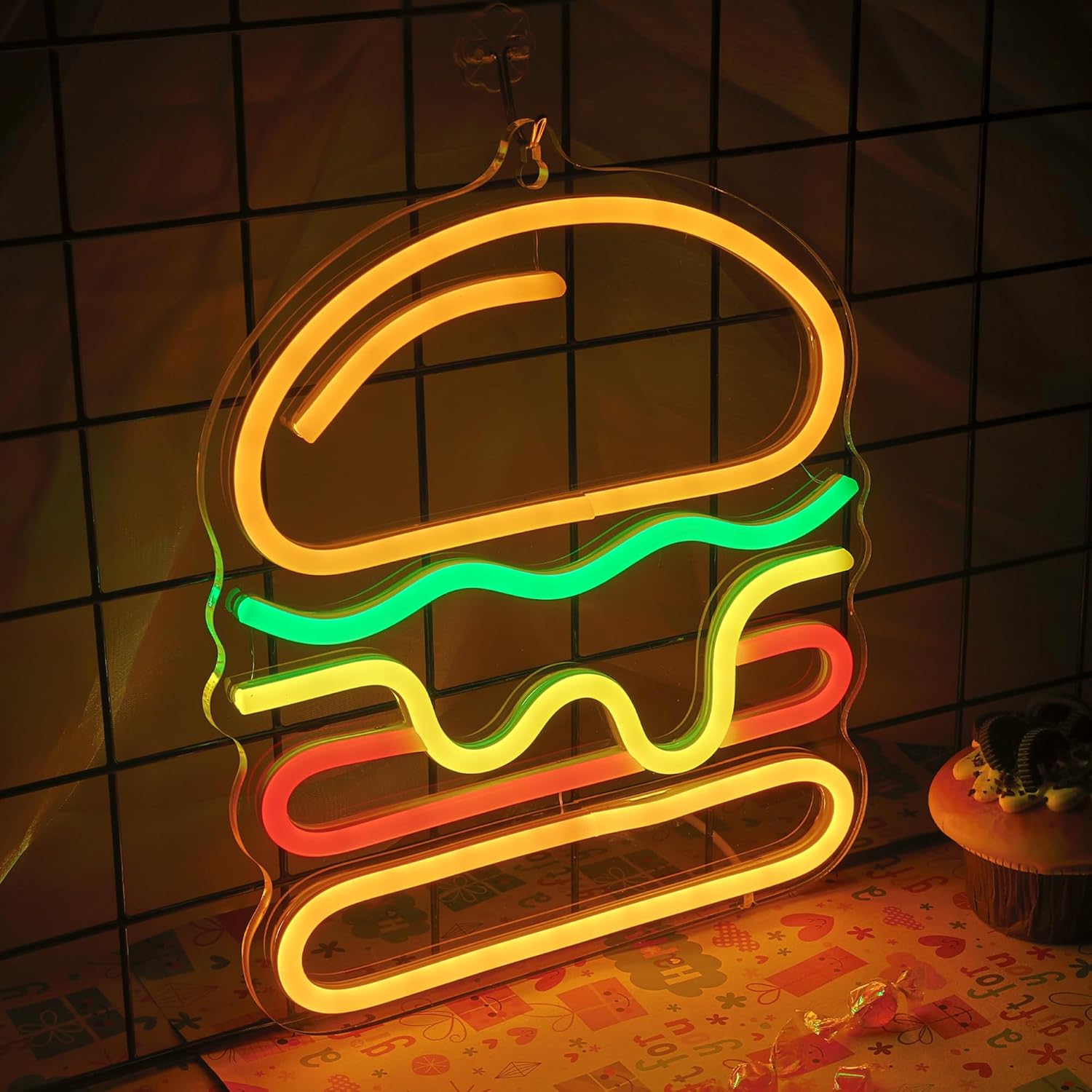 Enseigne au néon pour hamburge - Lighting Home Decor Ideas avis et prix
