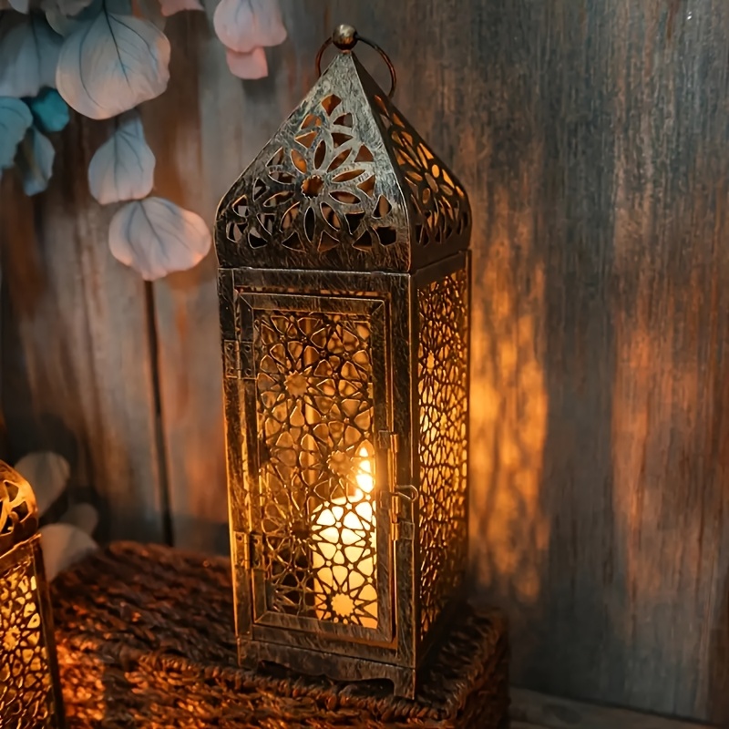 Lanterne à vent Vintage en mét - Lighting Home Decor Ideas avis et prix