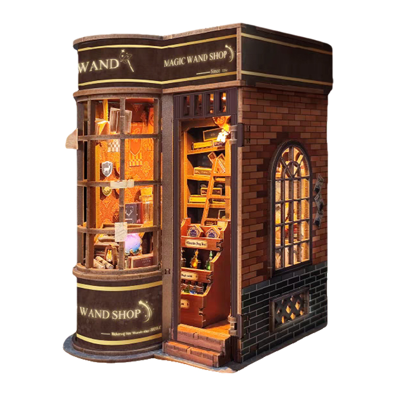 Kit de coin livre en bois, bag - Lighting Decor Store avis et prix