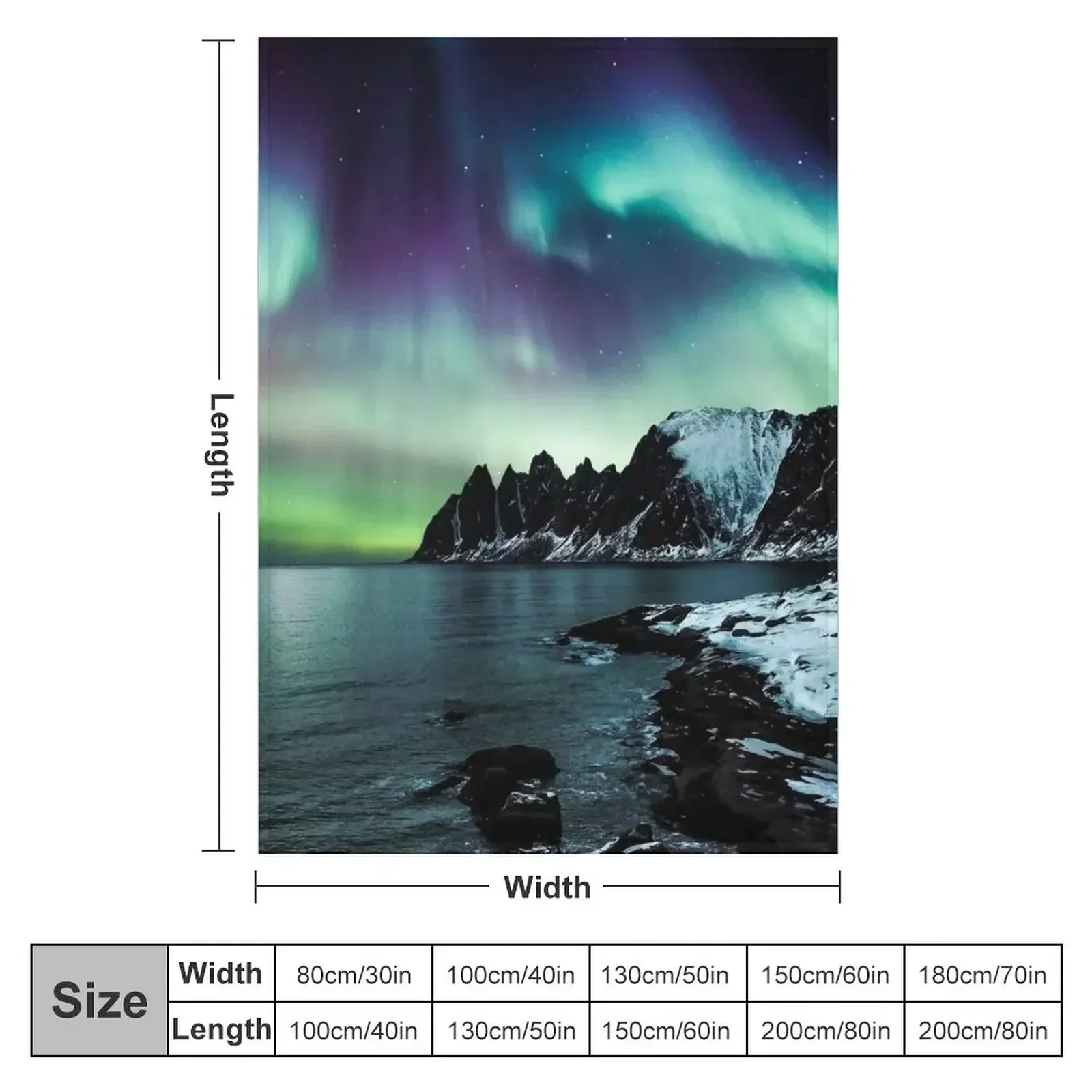Couverture décorative Northern - Lighting Home Decor Ideas avis et prix