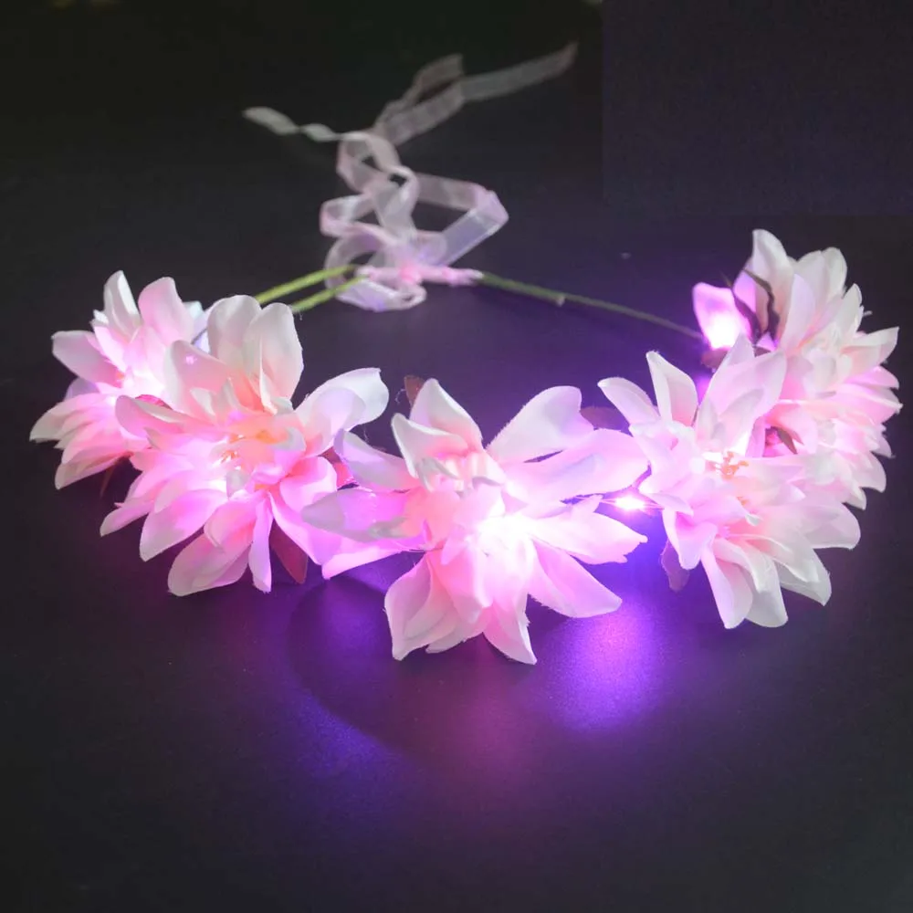 Couronne de fleurs lumineuse p - Decor Lighting Hours avis et prix
