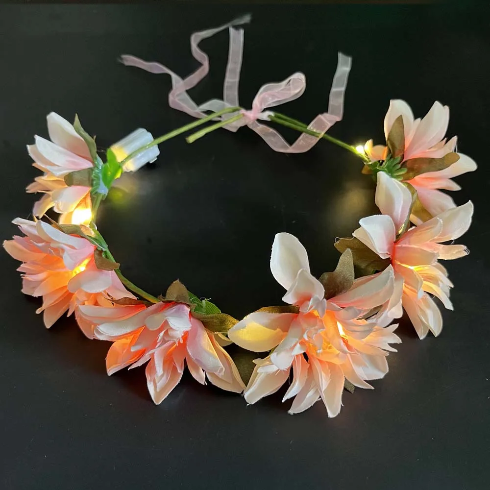 Couronne de fleurs lumineuse p - Decor Lighting Hours avis et prix