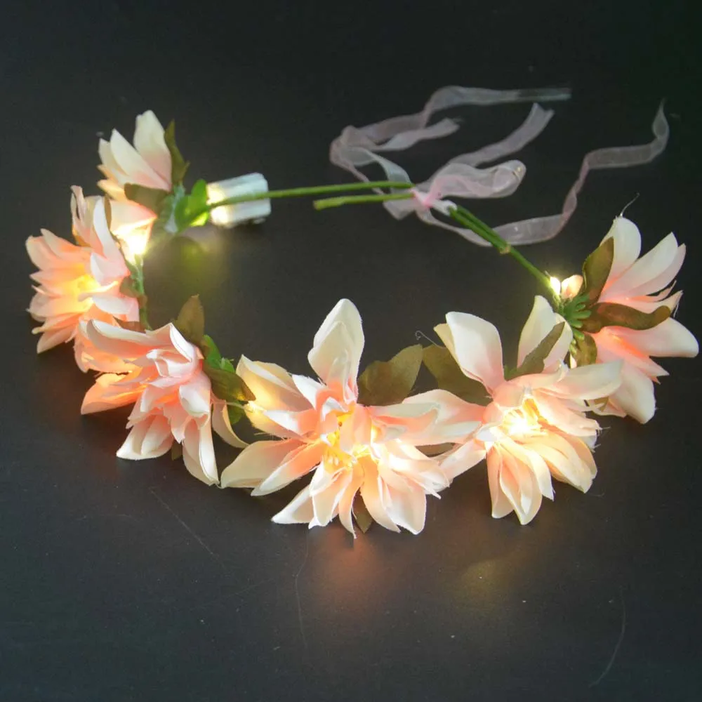 Couronne de fleurs lumineuse p - Decor Lighting Hours avis et prix