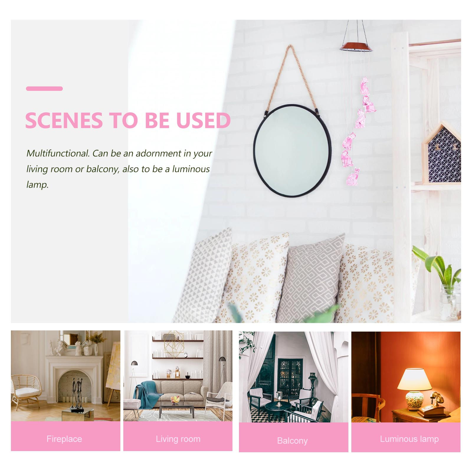 1 pièce de carillon éolien lum - Lighting Home Decor Ideas avis et prix