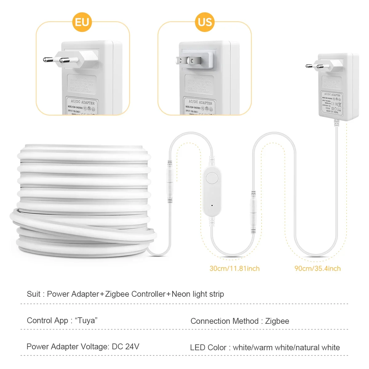 Bande lumineuse LED néon Zigbe - Kitchen Decor Lighting avis et prix