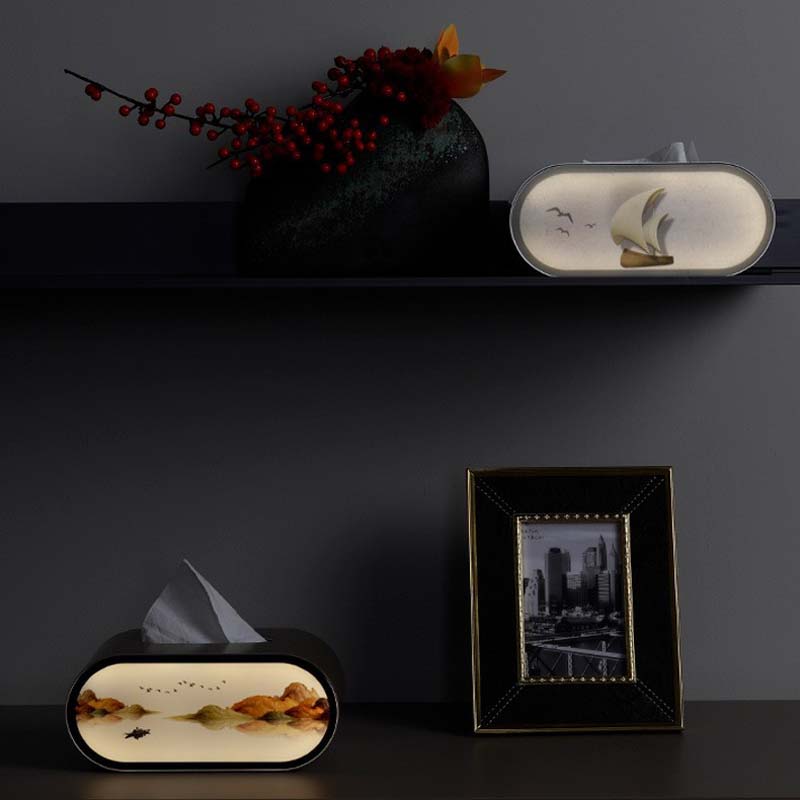 Boîte à mouchoirs veilleuse LE - Lighting Home Decor Ideas avis et prix