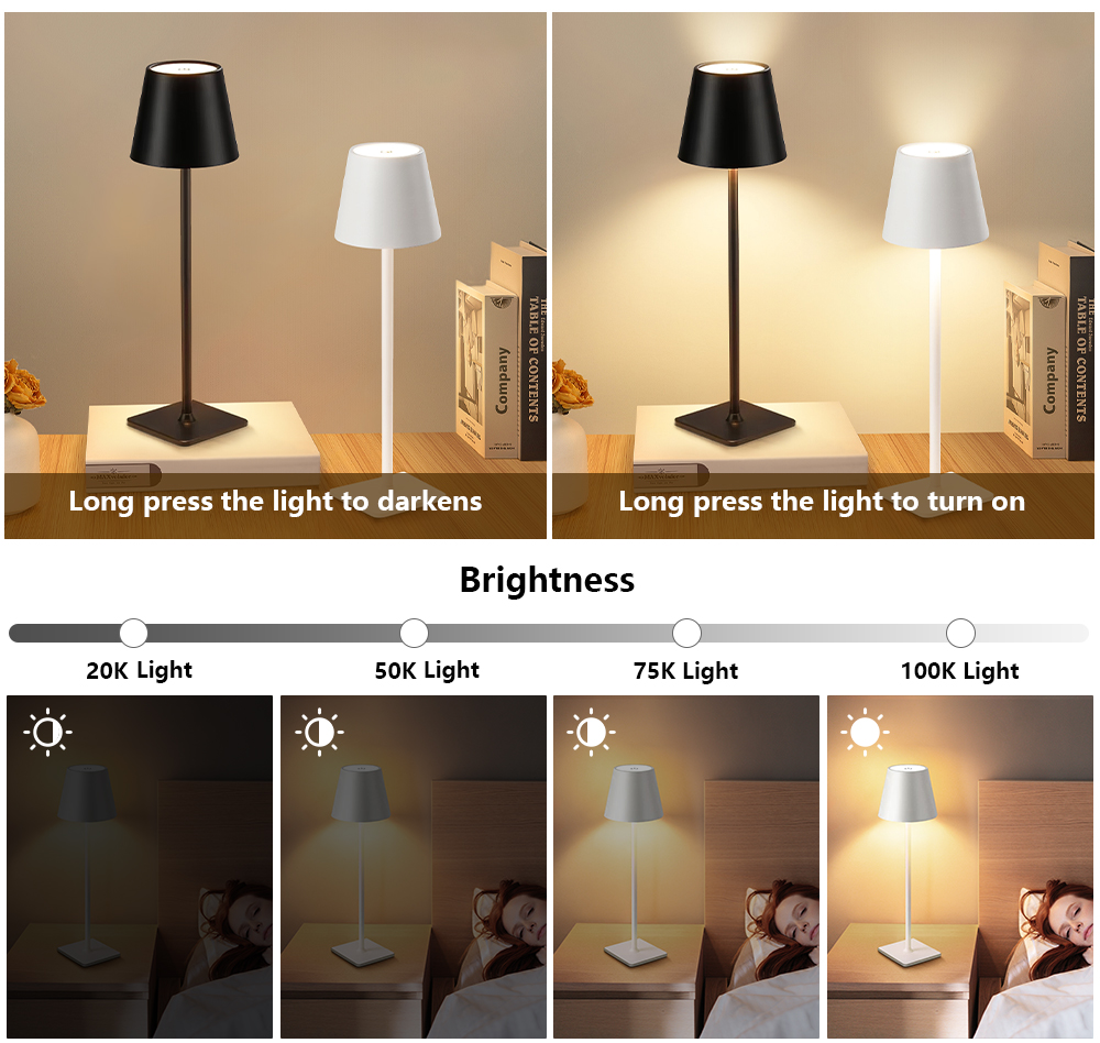 Lampe de bureau LED rechargeab - Decor Lighting Lamps avis et prix
